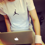 飞人乔丹t恤男短袖AJ篮球运动宽松上衣jordan体恤女半袖大码班服
