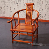 明清中式仿古家具 实木卷书椅 圈椅靠背椅 精细雕花椅子 厂家直销