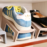 日本原装进口创意塑料鞋架 上下收纳型鞋柜 鞋子整理架省空间