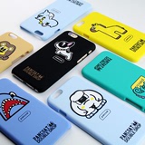 韩国卡通动物iphone6s plus手机壳磨砂超薄情侣保护套苹果5se硬壳