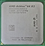 AMD 速龙双核64 AM2 940针 X2 6000+散片CPU 台式机 质保一年125W