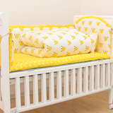 纯棉床围婴儿床床围婴儿床上用品床帷定做婴幼儿床品四六十件套