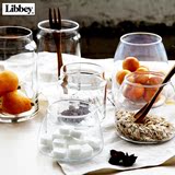 Libbey/利比透明玻璃储物罐储藏瓶密封罐厨房储物茶叶罐 有盖子