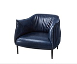 简约现代休闲美式单人沙发北欧时尚椅宜家客厅书房椅子小户型沙发