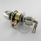 固力GULI 老式球形锁房门锁室内门卧室卫生间球锁纯铜锁芯B5831