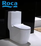 ROCA乐家 纽瑞连体马桶超旋式 坐便器 超薄UF盖板 抽水马桶