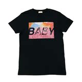 【现货】saint laurent slp 16ss新款 两色 baby 图案短袖T恤