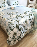 外贸原单天丝床单四件套夏季莱赛尔纤维双人床上套件1.8m60支欧式