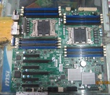 二手超微MBD-X9DR7-LN4F 2011针双路服务器主板 支持E5 秒X79