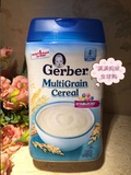 【现货】美国Gerber婴儿辅食混合谷物米糊嘉宝二、三段宝宝米粉