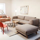 布艺沙发组合简约小户型日式布沙发宜家可拆洗沙发北欧风格家具