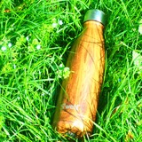 特价包邮 swell bottle 木纹保温杯星巴克保温水瓶可乐保龄球瓶