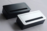 毛刷翻盖式多功能桌面插座 多媒体接线盒信息盒 HDMI电源台面插座