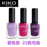 代购意大利KIKO彩妆方管指甲油美甲持久多色牛尔老师推荐紫色系