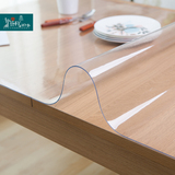 软玻璃加厚PVC桌布防水防油防烫塑料桌布餐桌垫茶几垫透明水晶板
