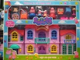 小猪佩奇 粉红猪小妹佩琪 佩佩猪一家四口野餐车儿童过家家玩具
