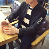 2016秋季男士夹克青年休闲外套韩版修身薄款长袖上衣学生男装潮