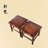 红木小方凳 非洲花梨木小凳子 四方凳 红木小凳子 换鞋凳方凳