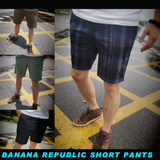 BANANA REPUBLIC 男士工装短裤修身无皮带口袋款美国专柜正品代购