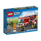 正版乐高积木LEGO CITY60107城市系列云梯消防车拼装益智玩具代购