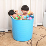 三代超大加厚儿童宝宝洗澡桶沐浴桶塑料游泳桶泡澡桶婴儿浴盆包邮