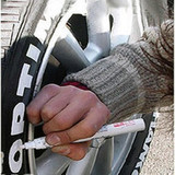 轮胎笔炫白色描胎笔汽车轮胎标志笔车用涂鸦个性字体改装涂改色笔