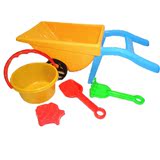 包邮沙滩双轮推车儿童玩具戏水玩具沙滩玩沙玩具儿童1-3岁玩具