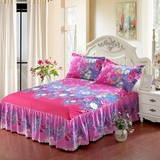 床罩单件韩式公主床裙席梦思保护套1.5米 1.8米防滑床笠床单床盖