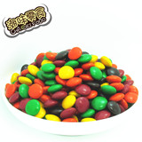 巧克力豆500g彩色糖豆蛋糕烘焙装饰糖果散装批发喜糖零食代可可脂