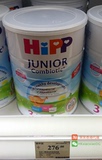 香港万宁代购 HIPP喜宝Combiotic有机双益奶粉3段/益生菌三段奶粉