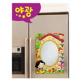 韩国高级贴画贴饰玻璃贴卫生间立体防水瓷砖贴浴室镜子贴(含镜片)