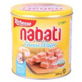 印尼零食/年货礼盒食品 那巴提芝士威化/纳宝帝奶酪威化饼干350g