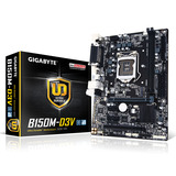 Gigabyte/技嘉 B150M-D3V台式电脑主机游戏可CPU主板内存套装优惠