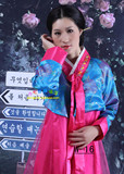 古装传统 韩国结婚宫廷韩服礼服朝鲜族舞蹈 少数民族演出服装