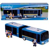 仙霸simba双节大公共汽车巴士客车公交车模型男孩3岁玩具人偶包邮
