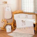 欧洲TTBABAY 婴儿床品套件 可拆被子 纯棉宝宝床围七件套纯棉
