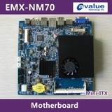 MINI-ITX主板#安勤EMX-NM70嵌入式赛扬C1037U超薄19V电源双显串口