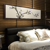 卧室床头画装饰画客厅现代简约沙发背景墙画餐厅壁画单幅横幅挂画