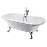 西班牙乐家 菲洛独立式浴缸豪华椭圆形铸铁浴缸2N1060000原装保证