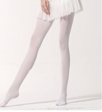 天鹅舞蹈连裤袜 成人芭蕾舞袜 练舞打底裤袜练功袜 白色