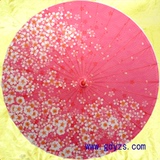 泸州油纸伞|粉红樱花|女友礼品|防雨防晒|舞蹈伞|古代雨伞|装饰伞