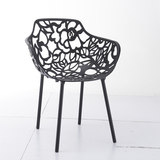 特价个性简约现代休闲铝合金椅宜家餐椅户外阳台椅设计师椅创意椅