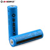 INBIKE 18650充电电池大容量 自行车前灯电池手电筒电池 单车配件