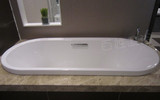 正品特价科勒K-18345T-0艾芙椭圆形嵌入式浴缸(不含排水) 春促