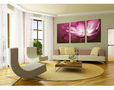 无框画|紫色梦幻|客厅花卉装饰画|卧室壁画|餐厅挂画|书房壁画