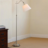 新古典美式落地灯 北欧卧室客厅立式落地台灯创意书房 可调高灯具