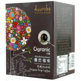 台湾原装进口 曼巴有机咖啡粉 天然优质纯咖啡 80g 配挂耳过滤包