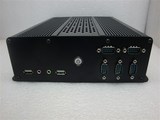 全铝迷你工业级工控机6/多COM串口小机箱 Mini-ITX主板电脑机箱