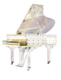 欧洲品质卡鲁里（carulli）水晶透明三角钢琴P-170