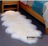 澳洲纯羊毛地毯地垫椅垫坐垫羊毛床毯羊毛沙发垫羊毛飘窗垫定做